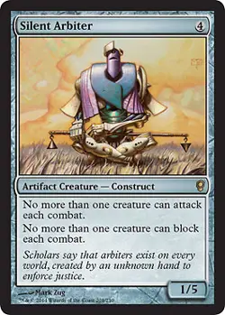 MTG - Silent Arbiter - Foil Conspiracy - Image 1