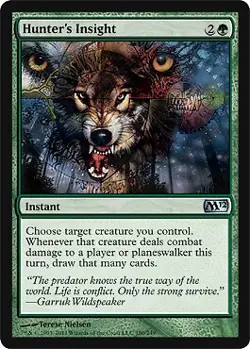 MTG - Hunter's Insight Magic 2012 - Image 1
