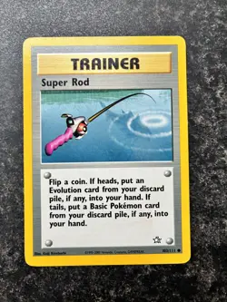 Pokemon TCG Super Rod Neo Genesis 103/111 Regular Unlimited Common LP - Image 1
