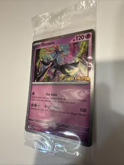 Pokemon Mega Evolution 2025 - Xerneas 2025 Bestbuy Stamped Promo! INHAND RTS! - Image 3