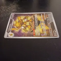 Alakazam 009 Pokemon Center Stamped Black Star Promo - Mega Evolution CREASED - Image 3
