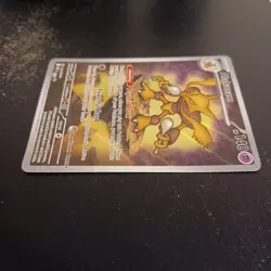 Alakazam 009 Pokemon Center Stamped Black Star Promo - Mega Evolution CREASED - Image 4