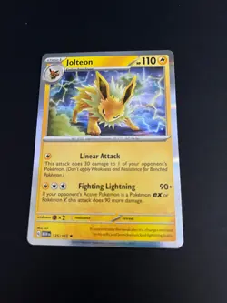 Pokemon TCG Jolteon MEW 151 Scarlet Violet 135/165 Holo Pokemon TCG - Image 2