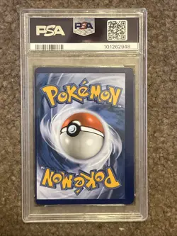 2023 POKEMON MEW EN-151 HYPER RARE #205 MEW EX PSA 8 NM-MT MC MISCUT ERROR - Image 2