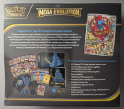 Pokemon TCG Mega Evolutions Lucario Pokemon Center Elite Trainer Box Sealed - Image 2