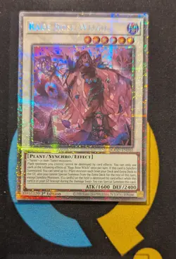 DOOD-EN040 Rage Rose Witch Starlight Rare 1st Ed YuGiOh - Image 1