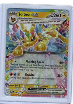 Pokemon TCG Jolteon EX 030/131 Prismatic Evolutions Card NM/M Condition - Image 1