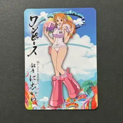 M1516 Nami Japanese One Piece x Ginza Nishikawa Promo Card Egghead - Image 1
