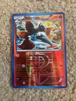 Volcarona Reverse Holo Plasma Blast 2013 Pokemon TCG Card #13/101 - Image 1