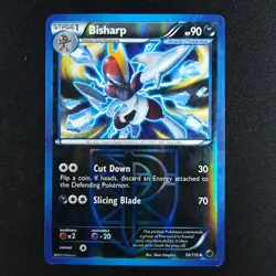 Bisharp 74/116 Holo - Plasma Freeze - Pokemon Card - Image 1