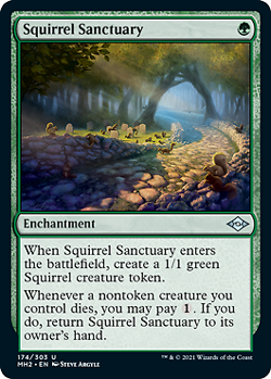 MTG - Squirrel Sanctuary - Foil, Modern Horizons 2 - Image 1