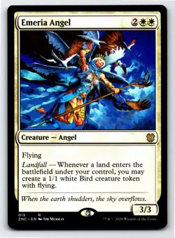 Emeria Angel R Commander: Zendikar Rising # 15 NM Normal - Image 1