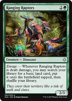 MTG - Ranging Raptors, Ixalan - Image 1