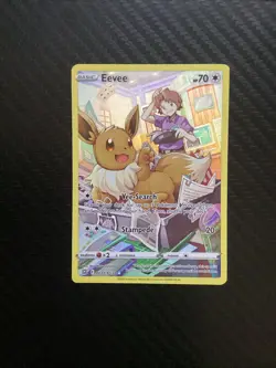 Pokemon TCG Eevee TG11/TG30 Sword & Shield Brilliant Stars NM - Image 1