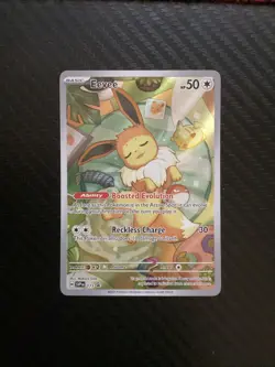 Pokemon TCG Prismatic Evolutions Eevee Black Star Promo #173 NM - Image 1