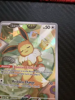 Pokemon TCG Prismatic Evolutions Eevee Black Star Promo #173 NM - Image 2