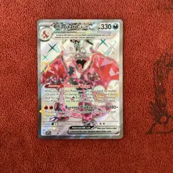 Pokemon Charizard ex SVP074 Shiny Paldean Fates Black Star Promo NM - Image 1