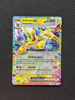 Jolteon ex 030/131 Prismatic Evolutions Pokemon English Near Mint - Image 1