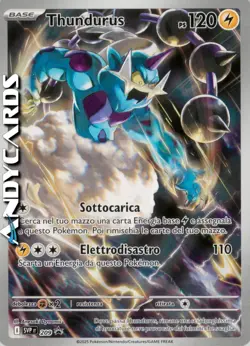 THUNDURUS 209 • Rara Gallery • Promo Scarlatto e Violetto SVP POKEMON - Image 1