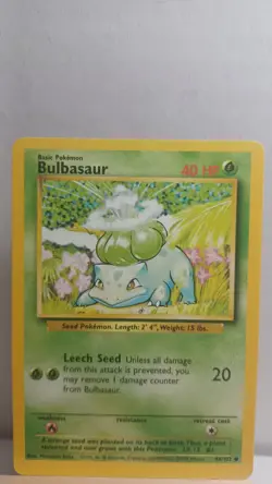 Bulbasaur [LP] - Pokemon TCG Base Set 44/102 [Common] - Image 1
