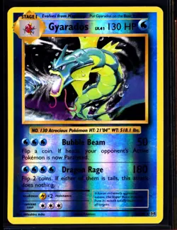 Gyarados - 2016 Pokemon XY Evolutions Reverse Holo #34/108 - NM 0408#226 - Image 1