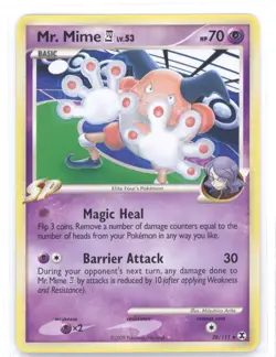Pokemon MR. MIME E4 28/111 Rare Rising Rivals - TCG Pokemon NM 0321#122 - Image 1