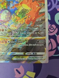 Pokemon TCG Sword & Shield Promo Charizard VSTAR SWSH262 Holo Near Mint - Image 4