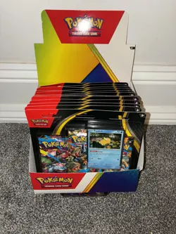 Pokemon TCG - Mega Evolution 3 Pack Blister x12 36 packs 4x psyduck 8x golduck - Image 1