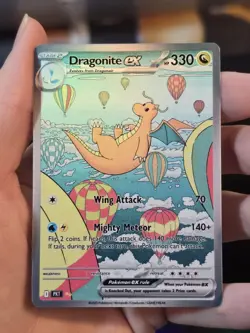 NEW! Dragonite EX Pokemon TCG POCKET Special Illustration Rare *SEE DESC* - Image 1