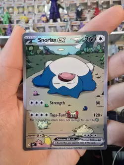 NEW! Snorlax EX Pokemon TCG POCKET Special Illustration Rare *SEE DESC* - Image 1