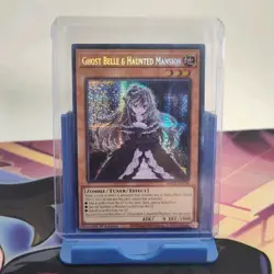 Ghost Belle & Haunted Mansion MP22-EN258 Prismatic Secret Rare 1st Ed Yugioh TCG - Image 4