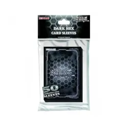 Yu-Gi-Oh! Dark Hex Card Sleeves (50 Pack) - Konami New & Sealed - Image 1