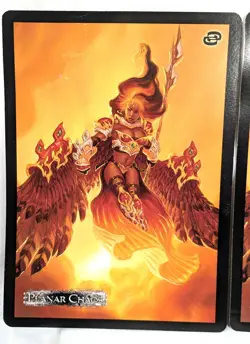 2X Magic the Gathering MTG 2007 Planar Chaos Akroma Oversize Promo Card TCG CCG - Image 2
