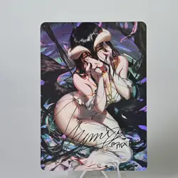Albedo Overlord Doujin Card Goddess Waifu ACG Custom DIY - Image 2