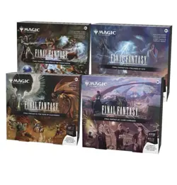 PRESALE Magic The Gathering Final Fantasy Scene Box Bundle All 4 December 8 - Image 1