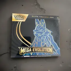 Pokemon TCG Mega Evolutions Lucario Elite Trainer Box ETB - SEALED - Image 1