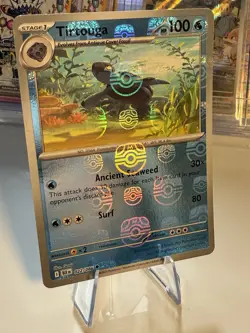 Tirtouga 022/086 Master Ball Reverse Holo Pokemon Black Bolt - Image 1