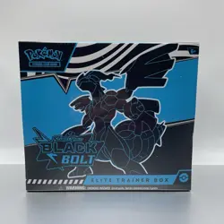 Pokemon TCG: Black Bolt Elite Trainer Box Factory Sealed Scarlet Violet NEW ETB - Image 1