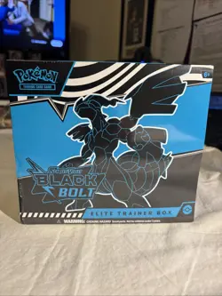 Pokemon TCG Scarlet & Violet: Black Bolt Elite Trainer Box ETB 2025 Sealed New - Image 1