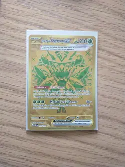 Teal Mask Ogerpon ex 177/131 Sv: Prismatic Evolutions Gold Hyper Rare Pokemon - Image 2
