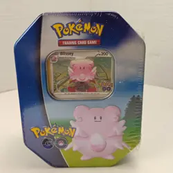 Pokemon TCG Pokemon GO BLISSEY Tin New & Factory Sealed! - Image 1