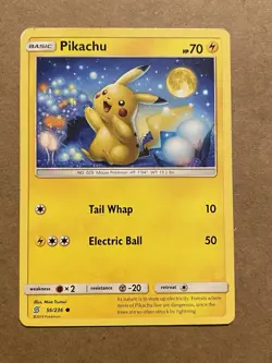 Pikachu 56/236 Unified Minds Pokemon TCG - Image 1