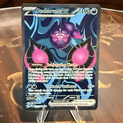 Pokemon Pecharunt ex 085/064 Shrouded Fable Scarlet & Violet Ultra Rare Full Art - Image 1