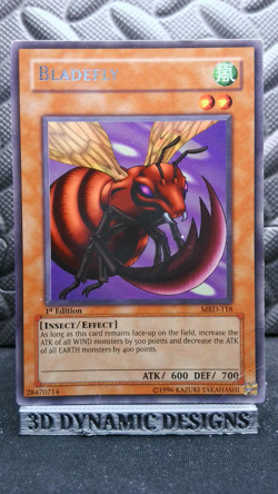 | Yugioh Bladefly MRD-118 1st Edition Rare Metal Raiders HP ?? | - Image 1