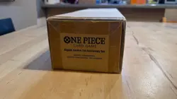 One Piece 1st Anniversary Set English Version, Brand New and Promo Cards Sealed - Image 1