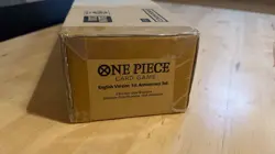 One Piece 1st Anniversary Set English Version, Brand New and Promo Cards Sealed - Image 3
