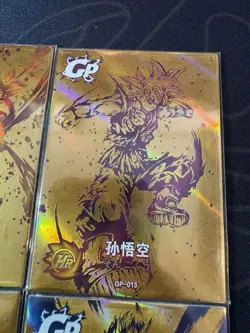 Dragon Ball Hero Lot of 6 x Premium Anime Foiled GP Cards Goku Yamcha Vegeta - Image 4