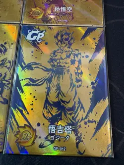 Dragon Ball Hero Lot of 6 x Premium Anime Foiled GP Cards Goku Yamcha Vegeta - Image 5