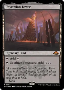 ~ Phyrexian Tower ~ NM ~ Modern Horizons 3 ~ MTG ~ - Image 1
