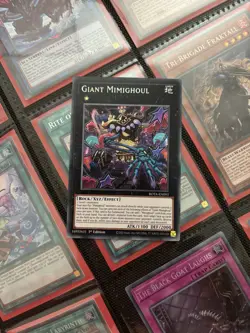 ROTA-EN093 Giant Mimighoul : Secret Rare Card : 1st Edition : YuGiOh TCG - Image 2